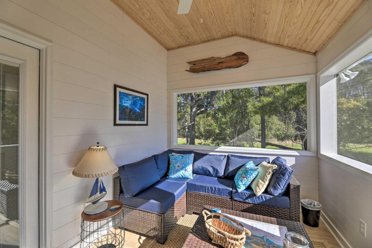 Beaufort Pad With Patio 3 Blocks To Waterfront! Exteriör bild