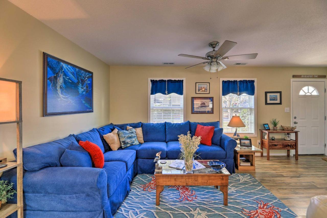 Beaufort Pad With Patio 3 Blocks To Waterfront! Exteriör bild